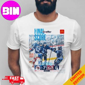 Go Jets Go Winnipeg Jets Won Game One Congratulations 2024 Stanley Cup Playoffs Merchandise T-Shirt