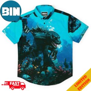 Godzilla From The Depths RSVLTS Summer Hawaiian Shirt