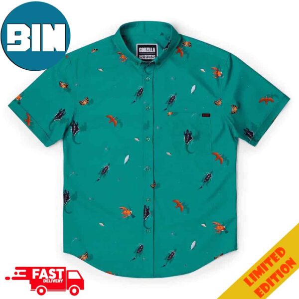 Godzilla Monsters Unleashed RSVLTS Summer Hawaiian Shirt