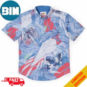 Gundam Endless Waltz Summer RSVLTS Hawaiian Shirt And Short