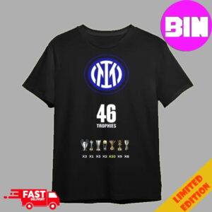 Inter Milan Now Have One More Serie A Title Congratulations Serie A With 46 Trophies And Title Unisex T-Shirt