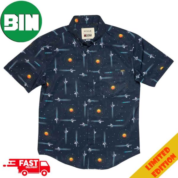 Into Infinity From Disney And Pixar’s Lightyear Summer RSVLTS Hawaiian Shirt And Short