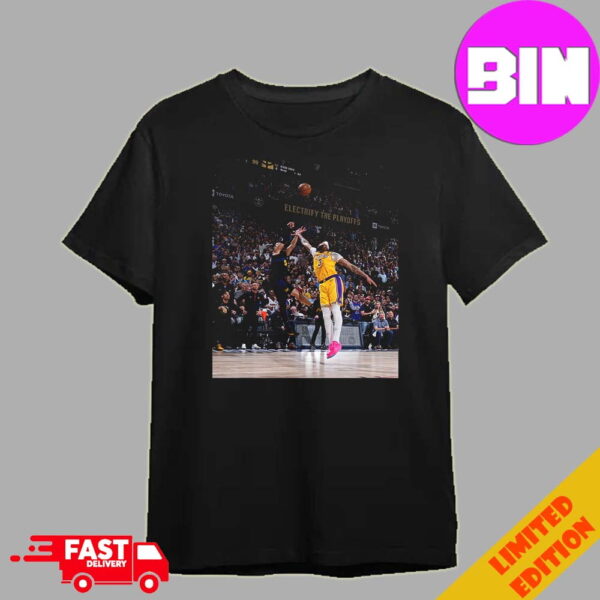 Jamal Murray Steps Back And Hits The Tissot Buzzer Beater Denver Nuggets Vs Los Angeles Lakers Unisex T-Shirt
