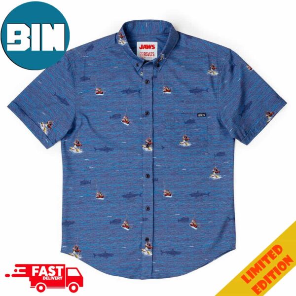 Jaws Eating Machine RSVLTS Collection Summer Hawaiian Shirt