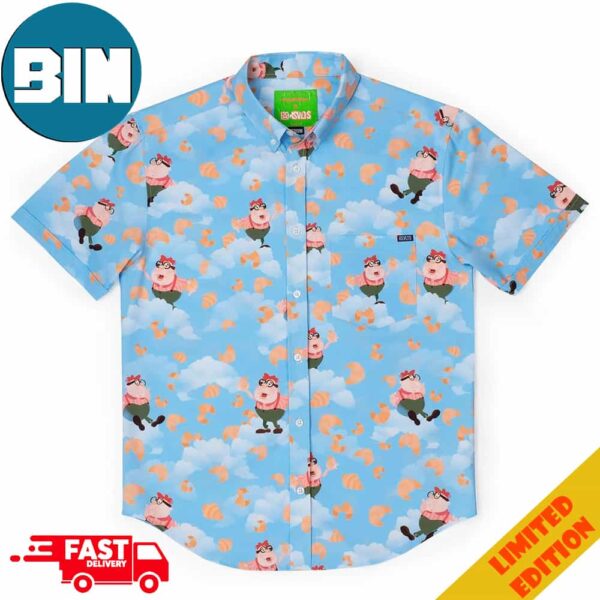 Jimmy Neutron Carl’s Croissants RSVLTS Collection Summer Hawaiian Shirt