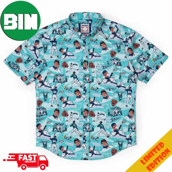 Ken Griffey Jr The Kid Summer 2024 Summer RSVLTS Hawaiian Shirt And Short