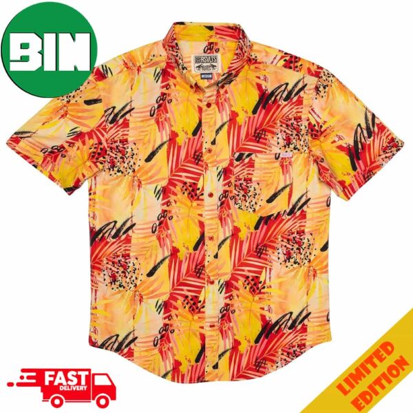 La Croy Blood L’orange Shirt Summer 2024 Summer RSVLTS Hawaiian Shirt And Short