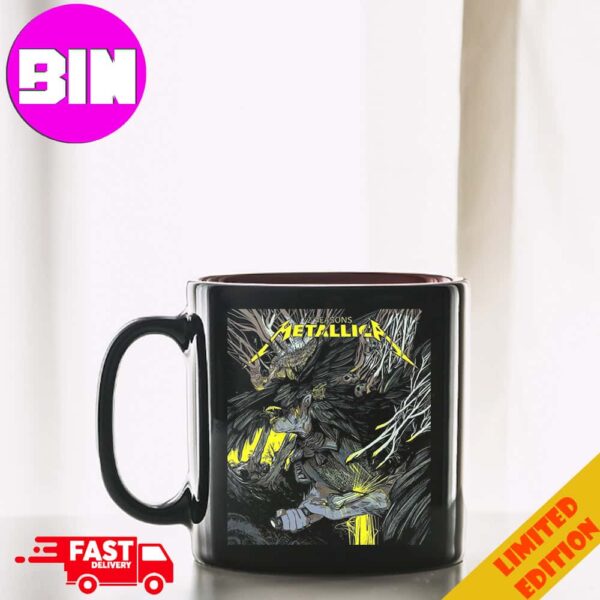 Metallica 72 Seasons All Six Fifth Member Exclusive Limited Edition Poster Merchandise Ceramic Mug