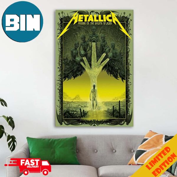 Metallica Feeding On The Wrath Of Man All Six Fifth Member Exclusive Limited Edition In The Met Store Merchandise 72 Seasons Home Decor Poster Canvas