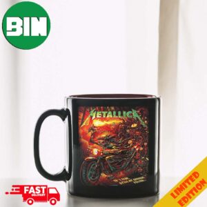 Metallica If I Run Still My Shadow Follow By Munk One All Six Fifth Member Exclusive Limited Edition Poster Merchandise 72 Seasons Ceramic Mug