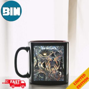 Metallica Sleepwalk My Life Away All Six Fifth Member Exclusive Limited Edition Poster Merchandise 72 Seasons Ceramic Mug