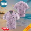 Mega Evolution Pokemon Button Up Hawaiian Shirt