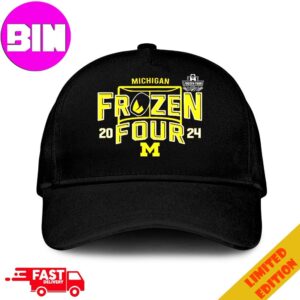 Michigan Wolverines 2024 Frozen Four Mens Hockey SVG Classic Hat-Cap