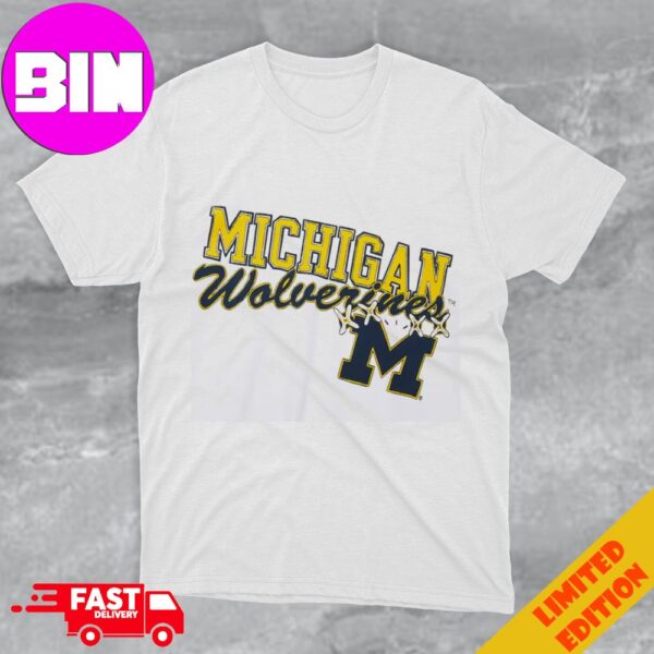 Michigan Wolverines Cactus Jack Goes Back To College Travis Scott x Fanatics x Mitchell And Ness With NCAA March Madness 2024 T-Shirt