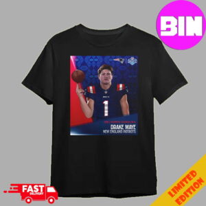 NFL Draft 2024 QB North Carolina Drake Maye New England Patriots Unisex T-Shirt