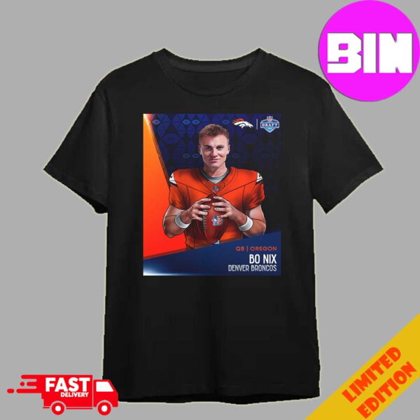 NFL Draft 24 Zack Wilson Bo Nix Denver Broncos Unisex T-Shirt