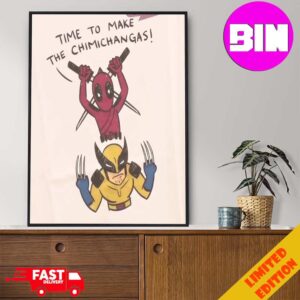 New Deadpool And Wolverine Promotional Art Deadpool And Wolverine Movie Release In 2024 Home Decor Poster Canvas