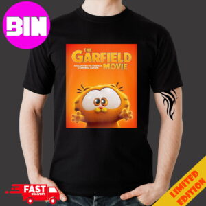 New Garfield Movie Poster Featuring Baby Garfield Exclusively In Cinemas T-Shirt