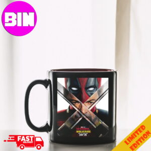 New Poster For Deadpool And Wolverine Funny By Ryan Reynolds Ceramic Mug