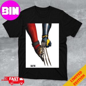 New Poster For Deadpool And Wolverine Marvel Studios Deadpool 3 T-Shirt