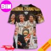 Congratulation Uconn Huskies Champs NCAA March Madness Men’s Basketball 2024 National Champion All Over Print Unisex T-Shirt
