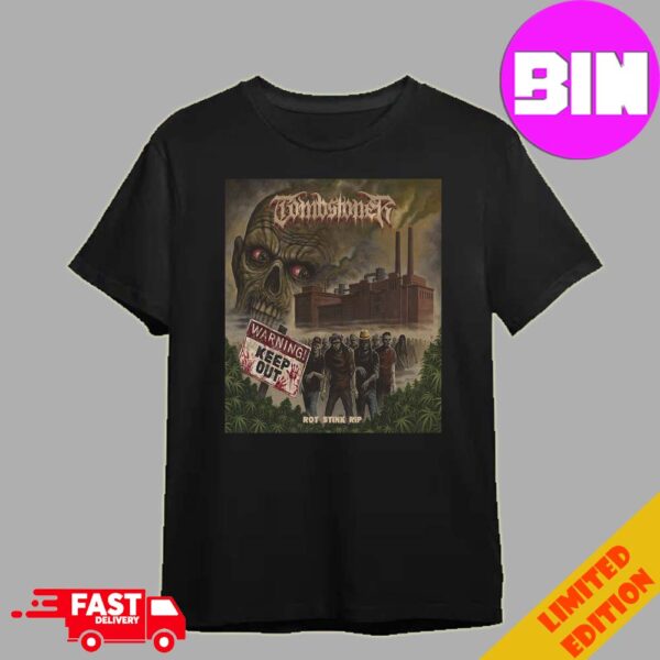 Official Full Album Rot Stink Rip Of Tombstoner Releasing On April 26th 2024 Unisex T-Shirt