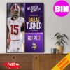 Official NFL Draft Detroit 24 The Pick Is In Caleb Williams Of Chicago Bears QB USC Pick 1 Round 1 Home Decor Poster Canvas