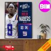 Official NFL Draft Detroit 24 The Pick Is In Marvin Harrison Jr Of Arizona Cardinals WR Ohio State Pick 4 Round 1 Home Decor Poster Canvas