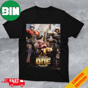 Official Poster Transformers One Only In Theatres On September 20 2024 T-Shirt