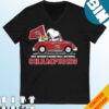 Official Snoopy And Charlie Brown Iowa Hawkeyes National Championship On Car Forever Not Just When We Win T-Shirt