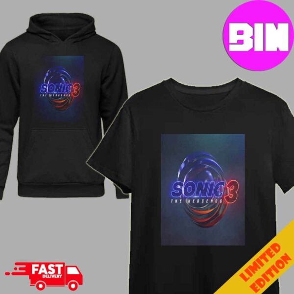 Official The First Teasers For Sonic 3 Just Show At Cinema Con Unisex T-Shirt