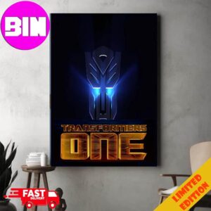 Official The First Teasers For Transformers One Just Show At Cinema Con Home Decor Poster Canvas