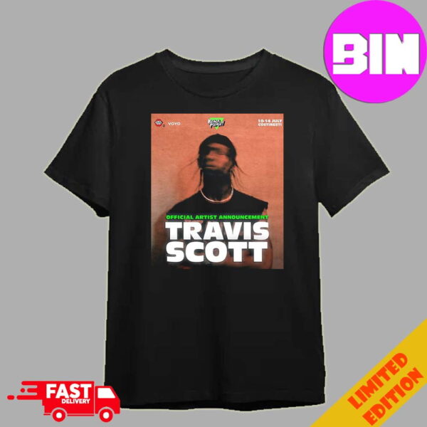 Official Travis Scott Perform At The Festival In Romania On July 14th Unisex T-Shirt