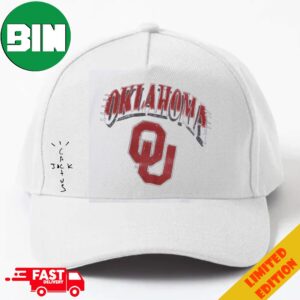 Oklahoma Sooners Cactus Jack Goes Back To College Travis Scott x Fanatics x Mitchell And Ness With NCAA March Madness 2024 Classic Hat-Cap