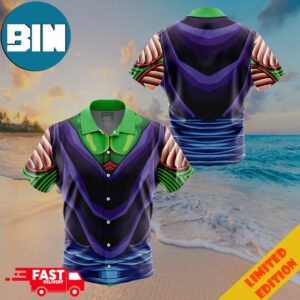 Piccolo Dragon Ball Button Up Hawaiian Shirt