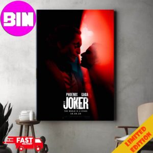 Poster Joker 2 Folie A Deux Official Releasing On October 4 Home Decor Poster Canvas