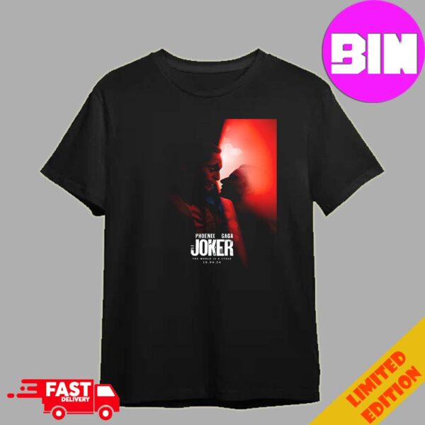 Poster Joker 2 Folie A Deux Official Releasing On October 4 Unisex T-Shirt