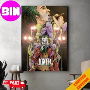 Poster Joker Art Joker 2 Folie A Deux 2024 Put On A Happy Face Home Decor Poster Canvas
