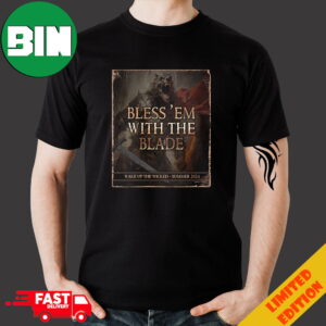Powerwolf The First Song Bless ’em With The Blade Wake Up The Wicked Summer 2024 T-Shirt