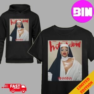 Rihanna Spring Issue 554 Interview 2024 Cover Unisex Hoodie T-Shirt