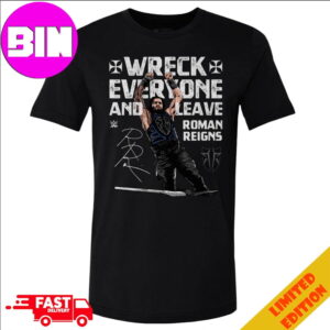 Roman Reigns Wreck Will Return Summerslam WWE 2024 Wreck Every And Leave Unisex T-Shirt
