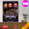 Tribal Combat Wrestlemania 41 WWE 2024 Roman Reigns And The Rock Home Decor Poster Canvas