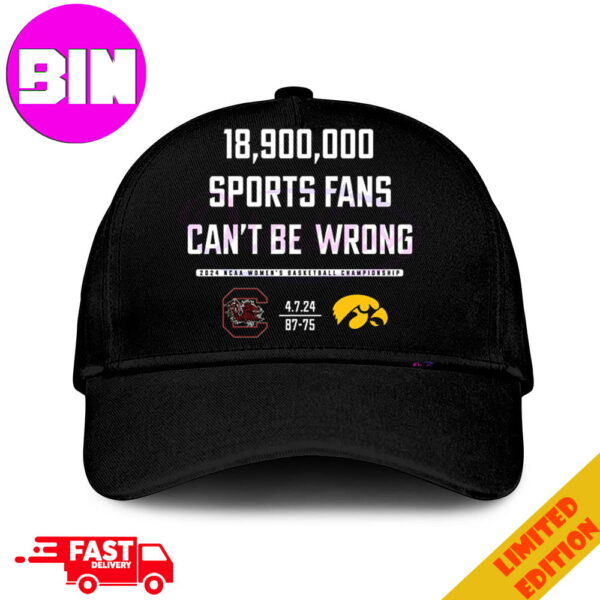 Sports Fans Can’t Be Wrong 2024 NCAA Iowa Hawkeyes vs South Carolina Gamecocks Classic Hat-Cap Snapback