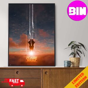 Star Wars The Clone Wars Victory And Death Home Decor Poster Canvas