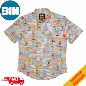 Street Fighter Knockout Zones RSVLTS Collection Summer Hawaiian Shirt