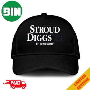 Stroud Diggs 24 H Town Comin Houston Texans Classic Hat-Cap Snapback