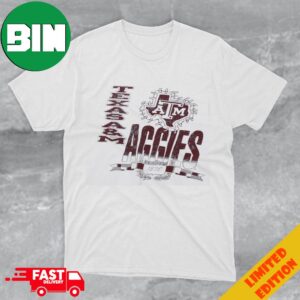 Texas AM Aggies Cactus Jack Goes Back To College Travis Scott x Fanatics x Mitchell And Ness With NCAA March Madness 2024 T-Shirt