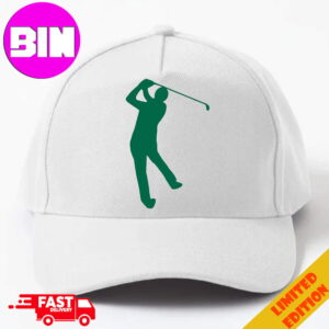 The New Logo Of The PGA Tour 2024 White Classic Hat-Cap Snapback