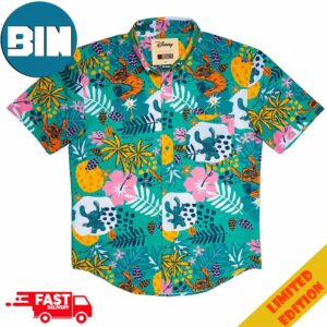 Tourist Style From Disney’s Lilo Stitch  RSVLTS Collection Summer Hawaiian Shirt