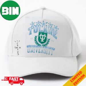 Tulane Green Wave Cactus Jack Goes Back To College Travis Scott x Fanatics x Mitchell And Ness With NCAA March Madness 2024 Classic Hat-Cap